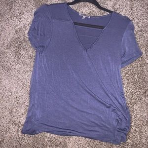 blue tee